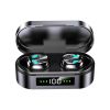 S10 Bluetooth Headset F9 Touch Digital Display In-ear TWS Wireless Stereo Earphone