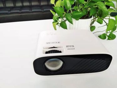 Home Office HD Mobile Wifi Wireless Projector (Option: White-Smart Android-AU)