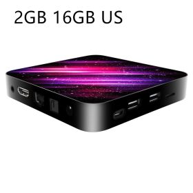 H40-2 STB H616 Dual Band WiFi Bluetooth 6K Android Network STB (size: 2GB 16GB-US)