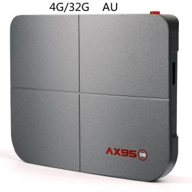 4G/128G dual-band WIFI with Bluetooth 8K TV BOX (Option: 4G 32G-AU)