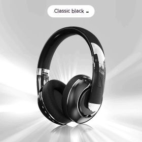 Bluetooth Wireless Headphones With Microphone (Option: Classic Black)