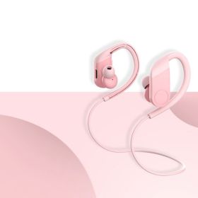 Headset Wireless In-ear Hanging Bluetooth Headset Manufacturers Wholesale (Option: Pink-Exquisite Packaging Full Set)