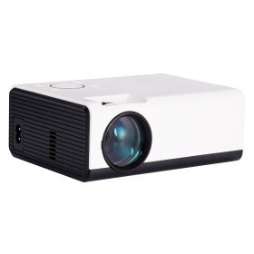 Android 4k Smart Full HD 3D Projector (Option: White-US-1080p)