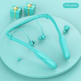New I35 Wireless Bluetooth Headset (Color: Green)