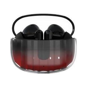 Sports Stereo Noise Reduction Wireless Headset (Option: Y113S Black Red)