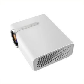 New YG530 Mini Mobile Phone Projector LED Wireless Same Screen (Option: White-AU)