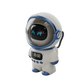 Bluetooth Intelligent AI Interactive Audio Clock (Color: White)