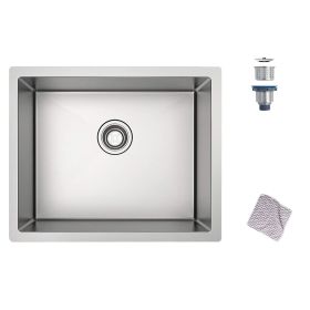 Undermount Kitchen Sink;  16 Gauge Stainless Steel Wet Bar or Prep Sinks Single Bowl (size: 28 x 18 x 10)