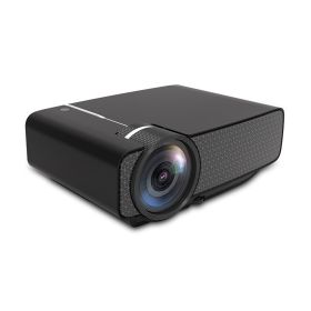 The New Home Projector YG400 Cross-border HD (Option: Black-AU)