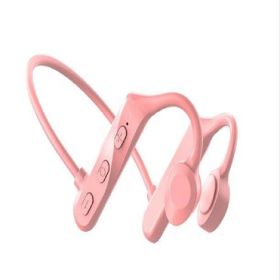 Hot K69 Air Conduction Sports Ear Hook Wireless Open Bluetooth Headset (Option: Pink Complete Set)