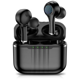 In-ear ENC Noise Reduction Sports Waterproof Earphone Ultra-long Life Battery (Option: Black-High Configuration)