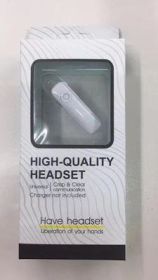 M165 Mini Bluetooth Headset Sports Wireless In-ear (Option: Paper Box White)