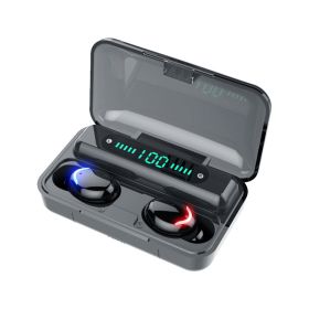 Wireless Bluetooth Headset Sports In-ear (Option: F9 Smiley Face Touch)