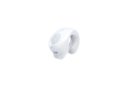 Wireless Bluetooth Headset 53mini Ear Clip Sports (Option: White-Exquisite Packaging)