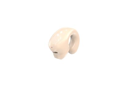 Wireless Bluetooth Headset 53mini Ear Clip Sports (Option: Skin Color-Exquisite Packaging)